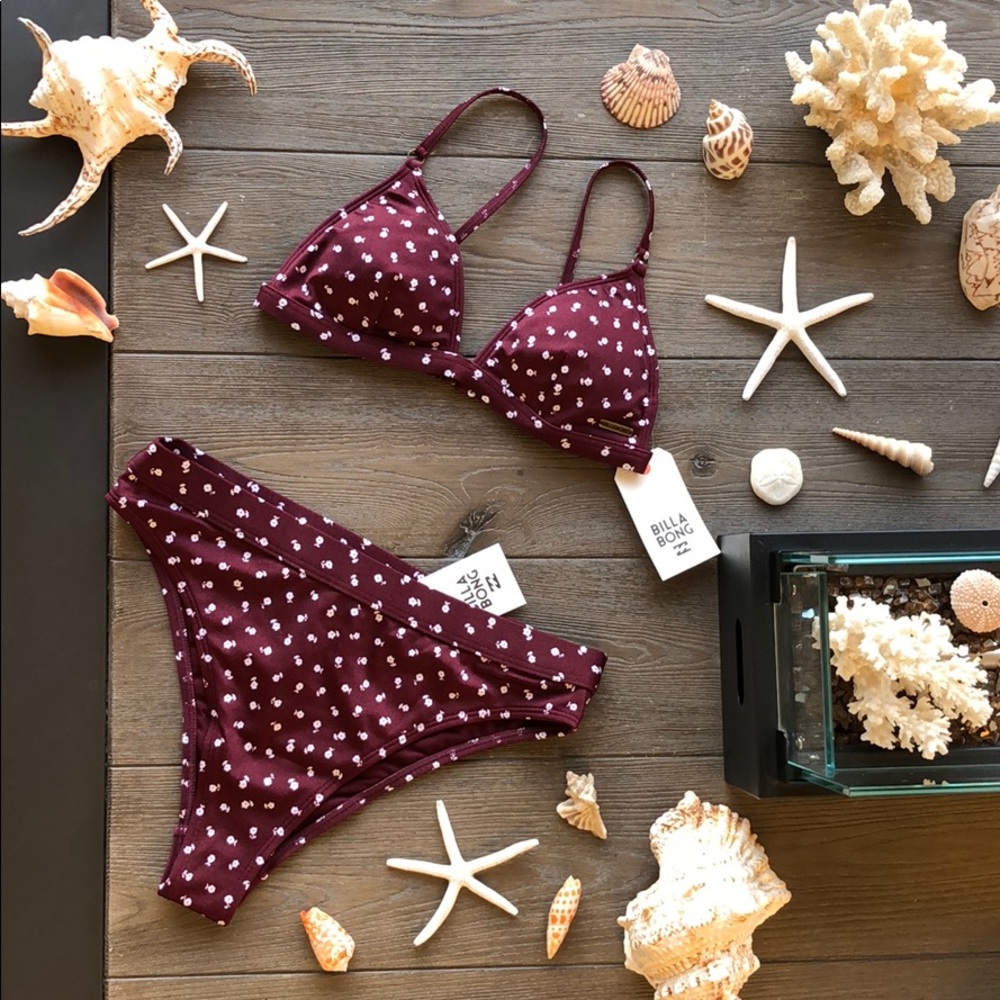 🌴🌼BILLABONG- ROSE BUD BIKINI SET🌼🌴 - Picture 2 of 7